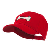 Dog Bone Shape Embroidered Cap