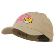 Daddy's Girl Embroidered Youth Flexfit Garment Washed Cap