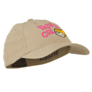 Daddy's Girl Embroidered Youth Flexfit Garment Washed Cap