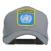 United Nations Flag Shield Patched Cap