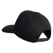 USS Los Angeles SSN 688 Blue Patched Solid Cotton Twill 5 Panel Prostyle Snap Cap - Black OSFM