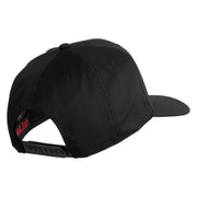 USS Los Angeles SSN 688 Blue Patched Solid Cotton Twill 5 Panel Prostyle Snap Cap - Black OSFM