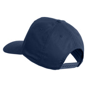 USS Los Angeles SSN 688 Blue Patched Solid Cotton Twill 5 Panel Prostyle Snap Cap - Navy OSFM