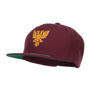 Double Headed Eagle Embroidered Snapback Cap