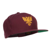 Double Headed Eagle Embroidered Snapback Cap