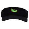 Sweet Fresh Kiwi Embroidered Pro Style Cotton Twill Washed Visor - Black OSFM