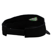 Sweet Fresh Kiwi Embroidered Pro Style Cotton Twill Washed Visor - Black OSFM