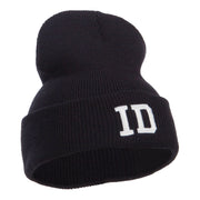 ID Idaho State Embroidered Long Beanie