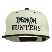 Halloween Demon Hunters Embroidered Snapback Cap