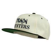 Halloween Demon Hunters Embroidered Snapback Cap