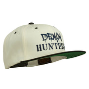 Halloween Demon Hunters Embroidered Snapback Cap