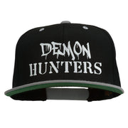 Halloween Demon Hunters Embroidered Snapback Cap