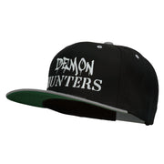 Halloween Demon Hunters Embroidered Snapback Cap