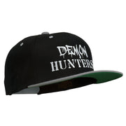 Halloween Demon Hunters Embroidered Snapback Cap