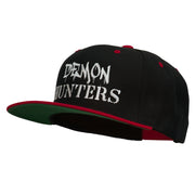 Halloween Demon Hunters Embroidered Snapback Cap