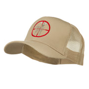 Deer Hunting Embroidered Mesh Back Cap