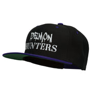 Halloween Demon Hunters Embroidered Snapback Cap