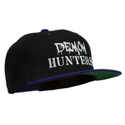 Halloween Demon Hunters Embroidered Snapback Cap