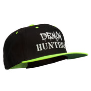 Halloween Demon Hunters Embroidered Snapback Cap