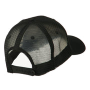 Deer Hunting Embroidered Mesh Back Cap