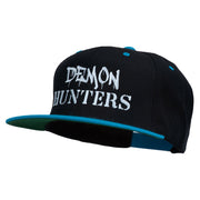 Halloween Demon Hunters Embroidered Snapback Cap