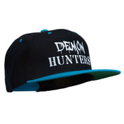 Halloween Demon Hunters Embroidered Snapback Cap