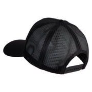 1st Armored Division Old Ironsides Patched Solid Cotton Twill Mesh Prostyle Cap - Black OSFM