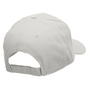 Chinese Character Love Patched Low Profile Cap - White OSFM