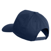 USS Arizona BB 39 Blue Patched Solid Cotton Twill 5 Panel Prostyle Snap Cap - Navy OSFM