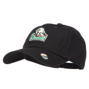 Glow in the Dark Halloween Patched Unstructured Cap