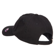 Glow in the Dark Halloween Patched Unstructured Cap