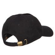 Glow in the Dark Halloween Patched Unstructured Cap