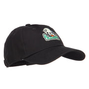 Glow in the Dark Halloween Patched Unstructured Cap