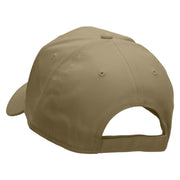 Chinese Character Love Patched Low Profile Cap - Khaki OSFM