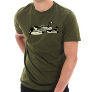 Decoy Duck and Goose Graphic Design Deluxe Jersey T-Shirt