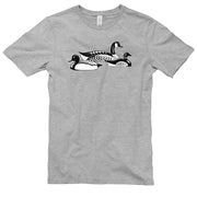 Decoy Duck and Goose Graphic Design Deluxe Jersey T-Shirt