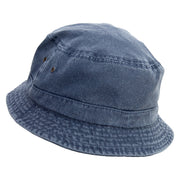 US Army Embroidered Washed Bucket Hats - Royal M-L