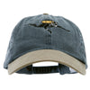 Scuba Diver Embroidered Pigment Dyed Wash Cap