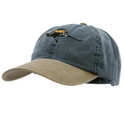 Scuba Diver Embroidered Pigment Dyed Wash Cap