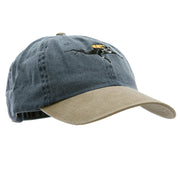 Scuba Diver Embroidered Pigment Dyed Wash Cap