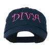 Wording of Diva Embroidered Cap