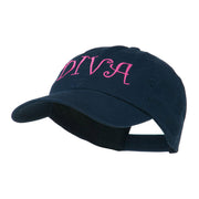 Wording of Diva Embroidered Cap