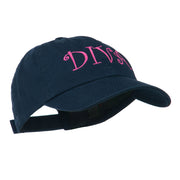 Wording of Diva Embroidered Cap