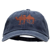 Crossing Egypt Cotton Twill Premium Pigment Dyed Cap - Navy OSFM