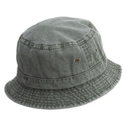 US Army Embroidered Washed Bucket Hats - Olive M-L