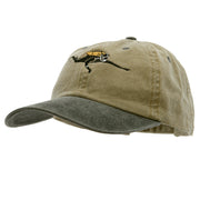 Scuba Diver Embroidered Pigment Dyed Wash Cap