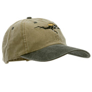 Scuba Diver Embroidered Pigment Dyed Wash Cap