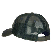 US Army 82nd Airborne Veteran Embroidered Low Profile Cotton Mesh Cap