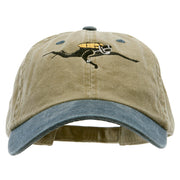 Scuba Diver Embroidered Pigment Dyed Wash Cap