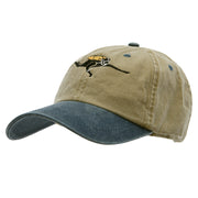 Scuba Diver Embroidered Pigment Dyed Wash Cap